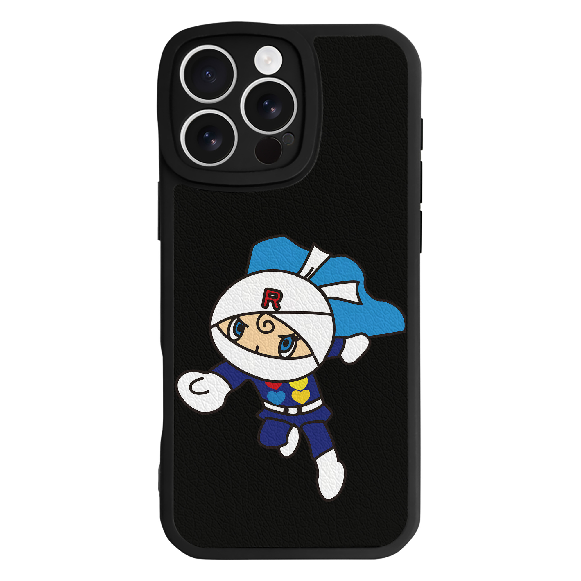 （画像用） アンパンマン Anpanman 【iPhone 16シリーズ対応】シリコンスマホケース（レザー調） 材質：シリコン